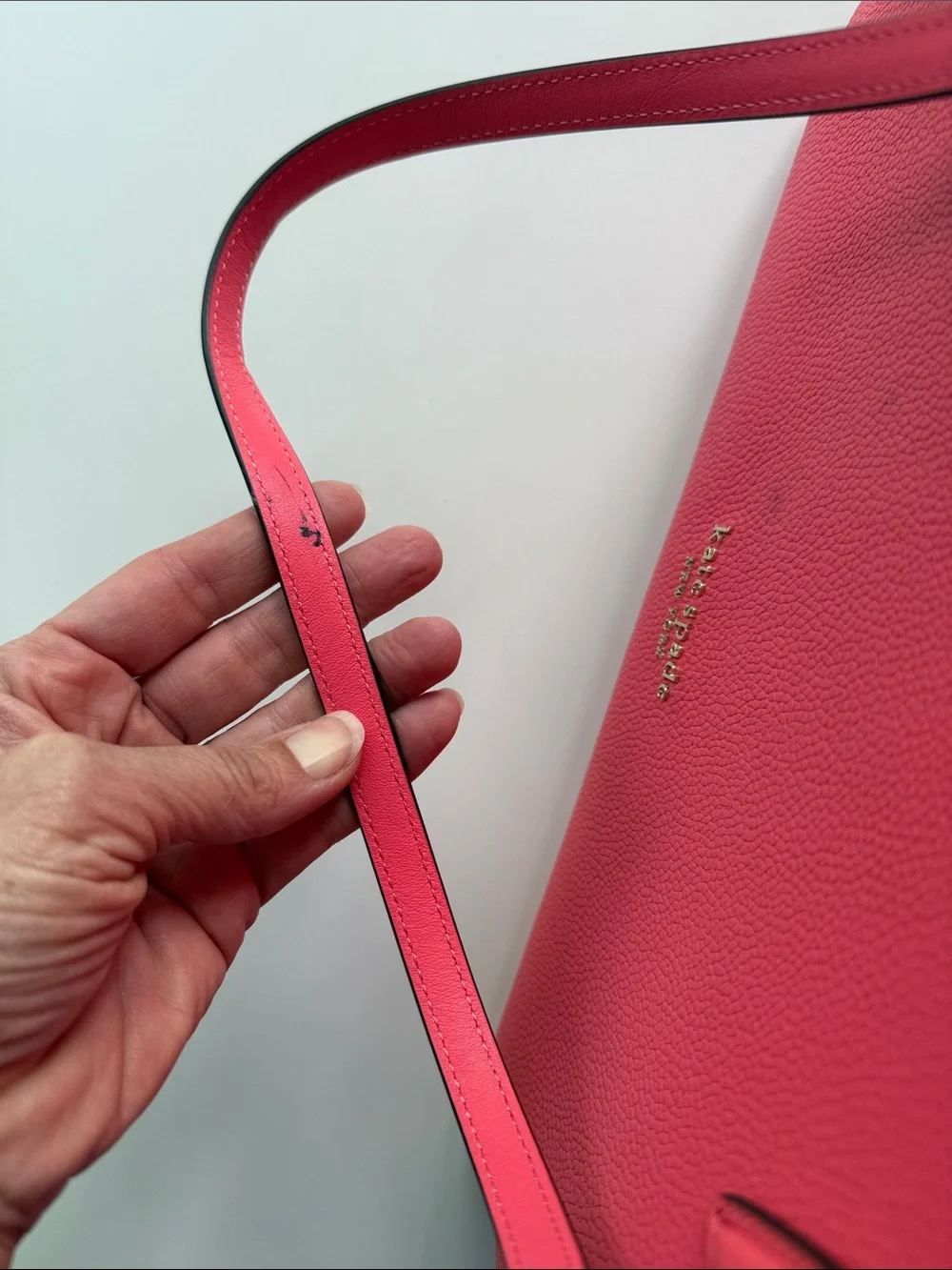 Kate Spade Zeezee Large Work Tote in Coral Pink